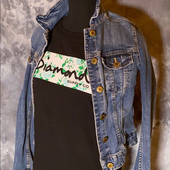 Diamond Supply Co. Pullover Graphic Distressed Sweatshirt, size S - Picture 2 of 16